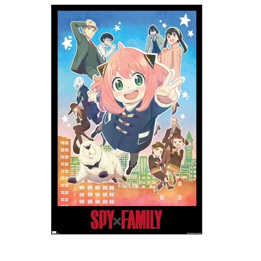 Spy x Family Anya Key Art Poster